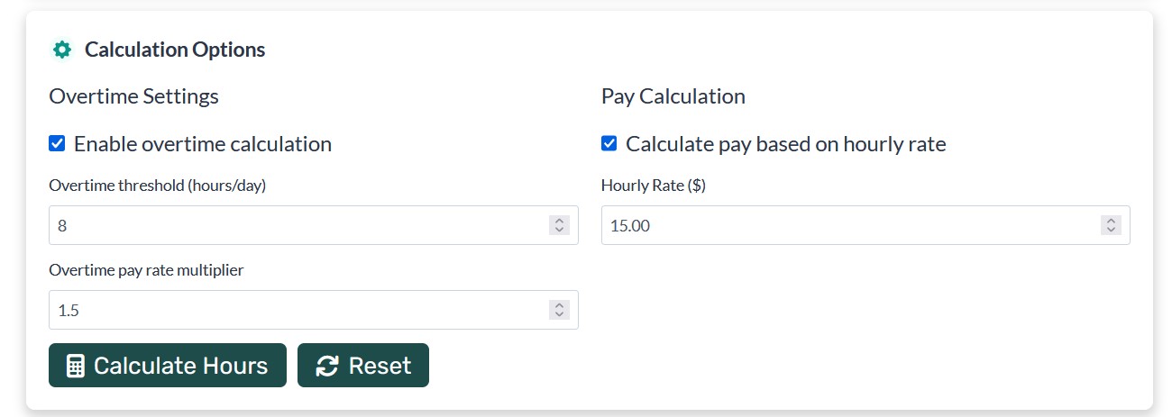 How to Use Time Card Calculator